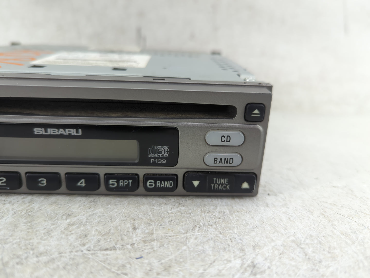 2007 Subaru Forester Radio AM FM Cd Player Receiver Replacement P/N:86201SA360 Fits OEM Used Auto Parts - Oemusedautoparts1.