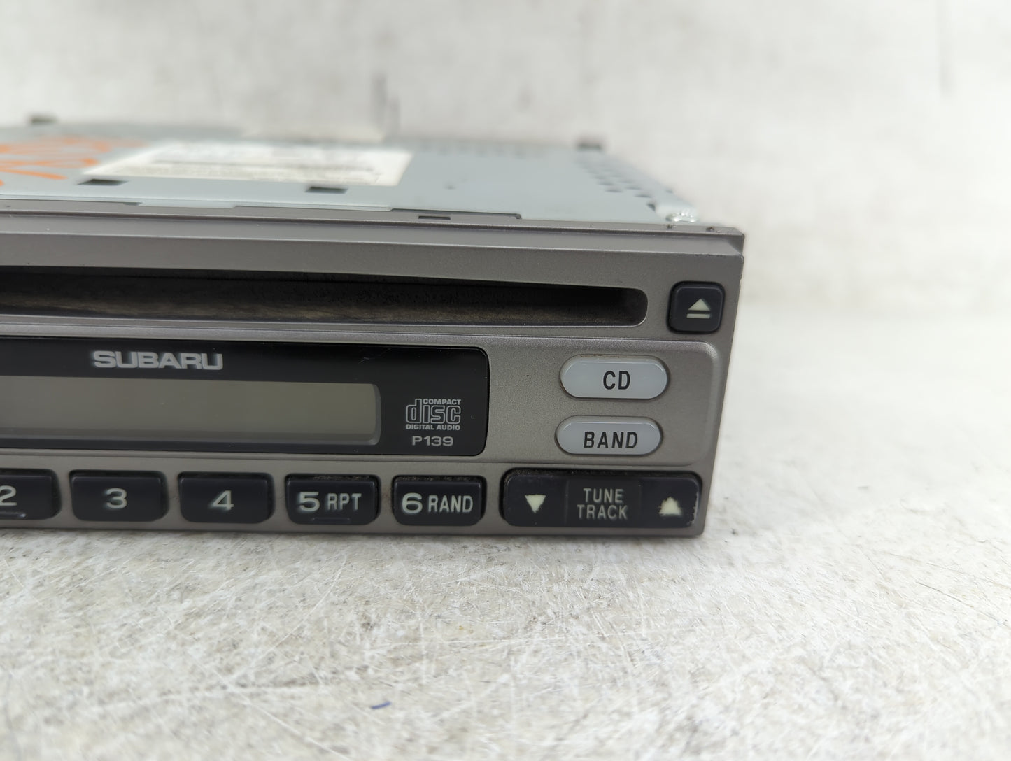 2007 Subaru Forester Radio AM FM Cd Player Receiver Replacement P/N:86201SA360 Fits OEM Used Auto Parts - Oemusedautoparts1.