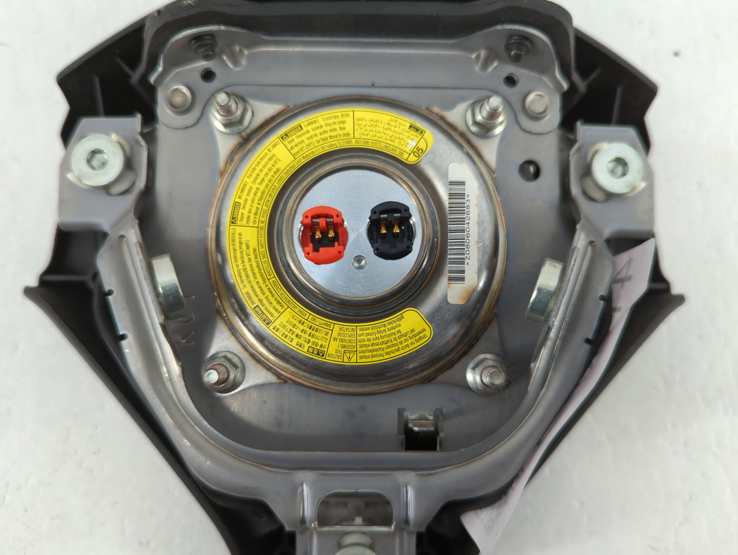 2007-2008 Subaru Forester Air Bag Driver Left Steering Wheel Mounted Fits Fits 2007 2008 OEM Used Auto Parts - Oemusedautopa