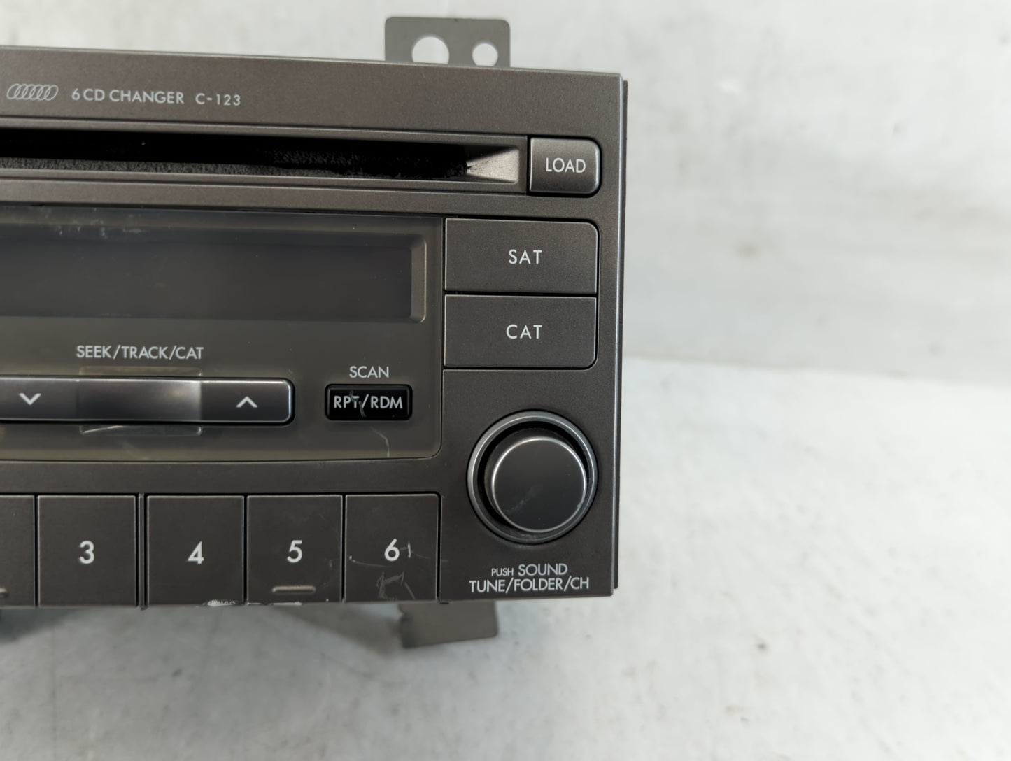 2007 Subaru Forester Radio AM FM Cd Player Receiver Replacement P/N:PF-2851B-A Fits OEM Used Auto Parts - Oemusedautoparts1.