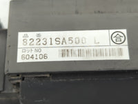 2005-2008 Subaru Forester Fusebox Fuse Box Panel Relay Module P/N:82231SA500 Fits Fits 2005 2006 2007 2008 OEM Used Auto Par