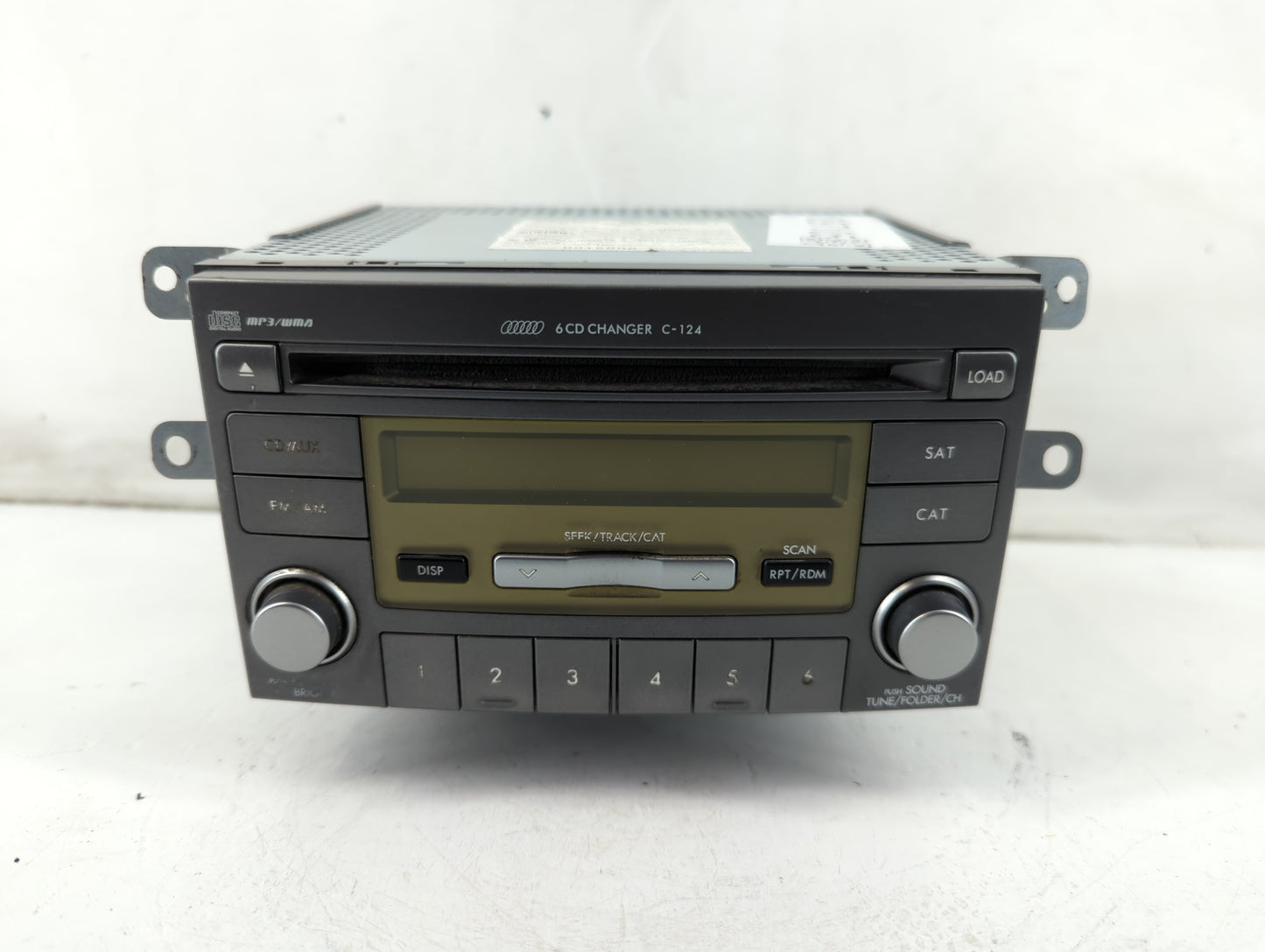 2007 Subaru Impreza Radio AM FM Cd Player Receiver Replacement P/N:PT-2868A-A PF-2868A-A Fits OEM Used Auto Parts - Oemuseda