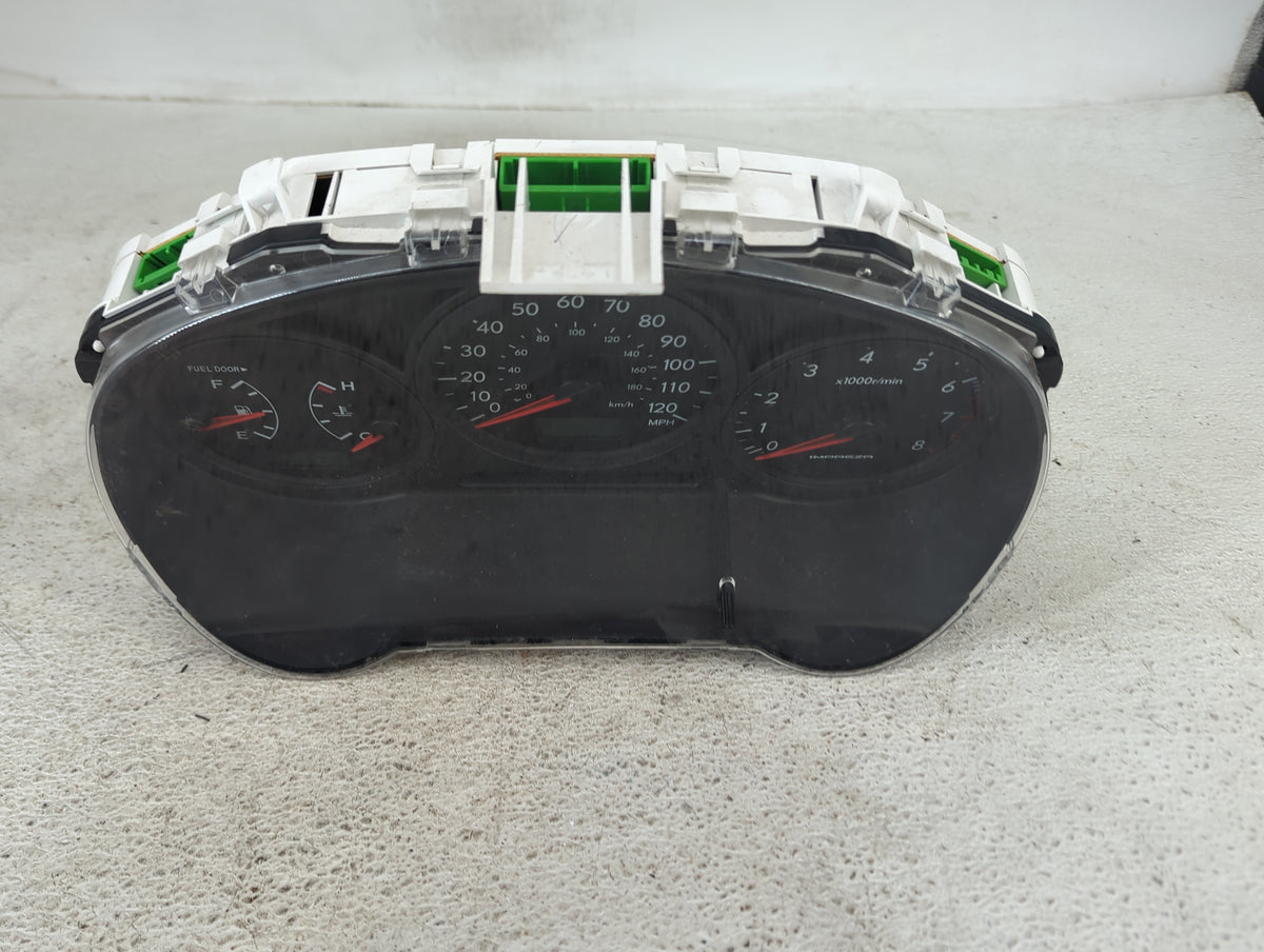 2007 Subaru Impreza Instrument Cluster Speedometer Gauges P/N:85003FE151 0306391024237 Miles: Fits OEM Used Auto Parts - Oem