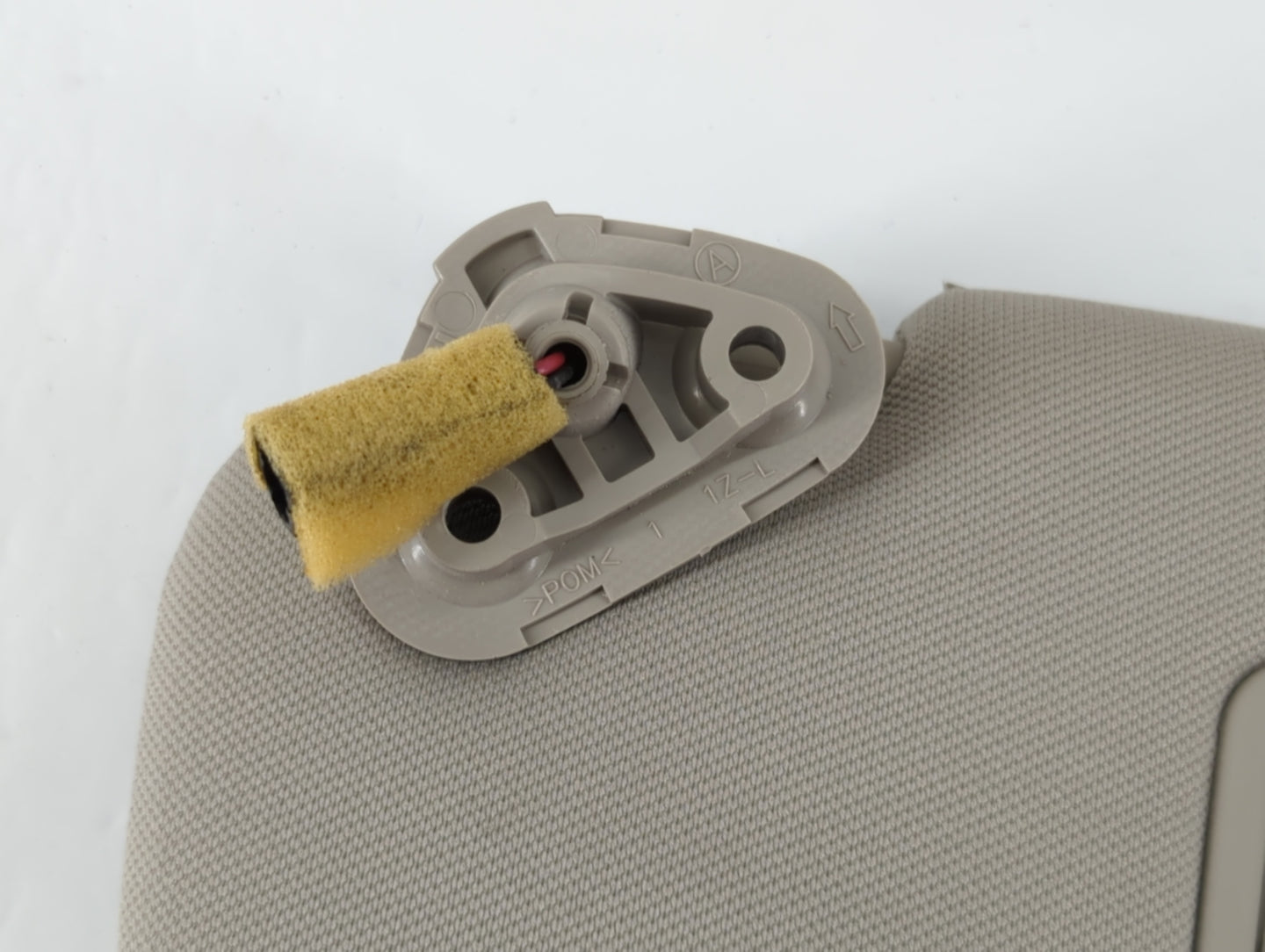 2006-2009 Subaru Legacy Sun Visor Shade Replacement Driver Left Mirror Fits Fits 2006 2007 2008 2009 OEM Used Auto Parts - O