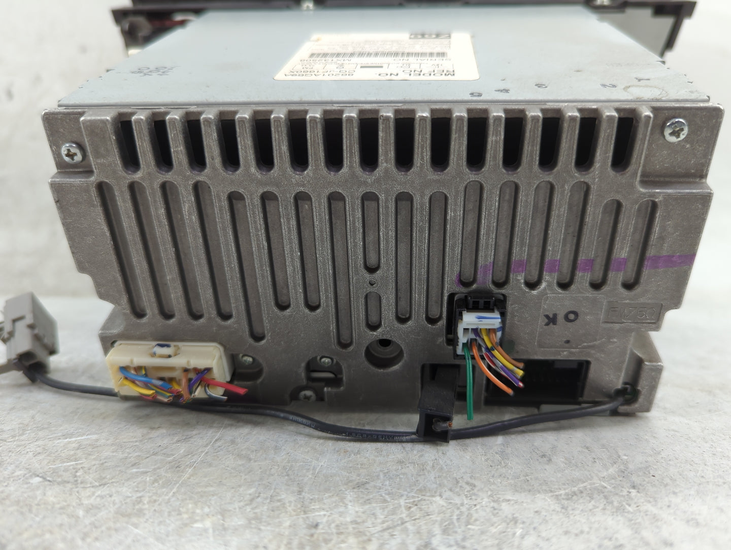 2007-2009 Subaru Legacy Radio AM FM Cd Player Receiver Replacement P/N:86201AG69A CQ-JF1660X, P-204UN Fits Fits 2007 2008 20