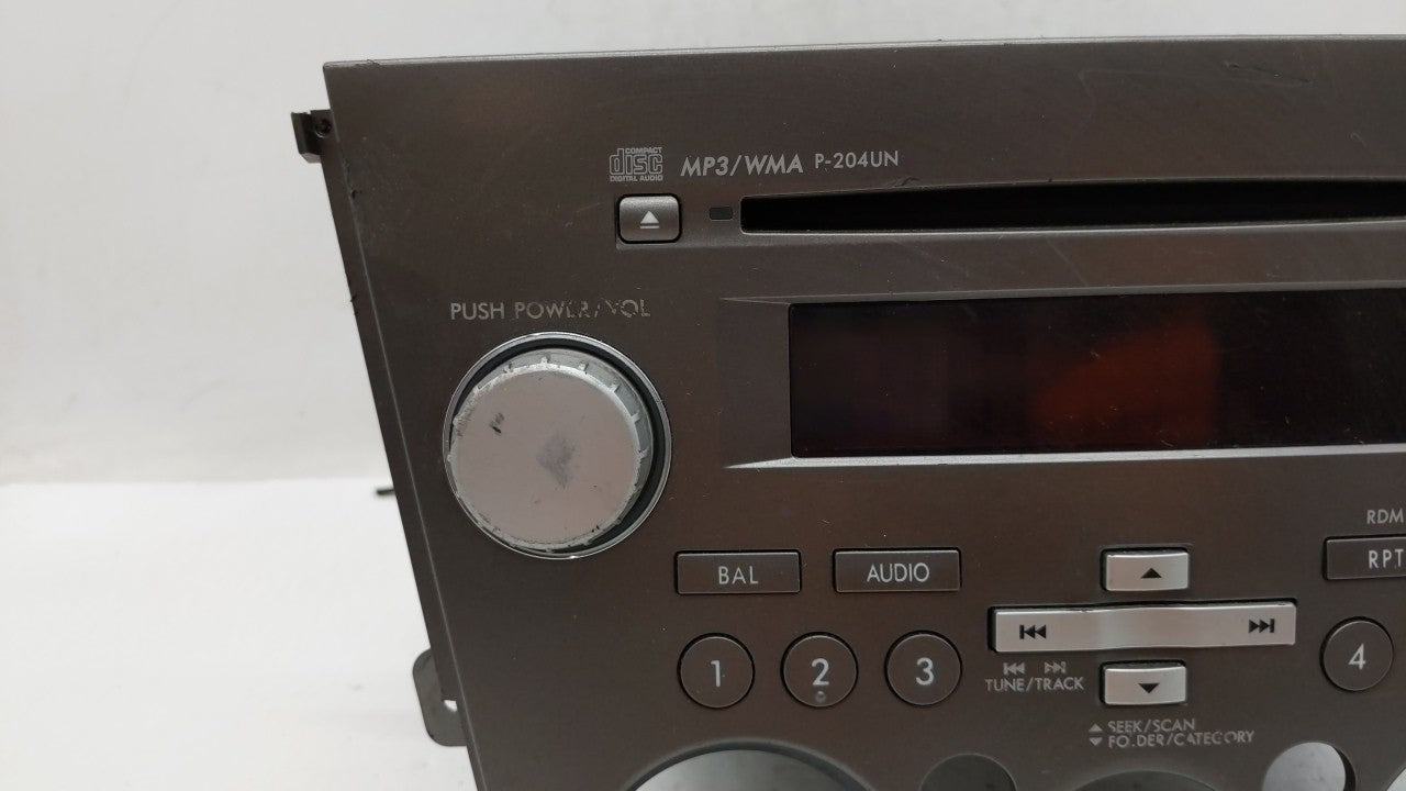 2007-2009 Subaru Legacy Am Fm Cd Player Radio Receiver - Oemusedautoparts1.com