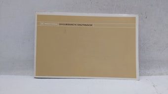 compare product 2007 Subaru Legacy Owners Manual Book Guide OEM Used Auto Parts