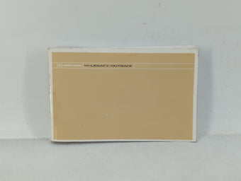 compare product 2007 Subaru Legacy Owners Manual Book Guide OEM Used Auto Parts