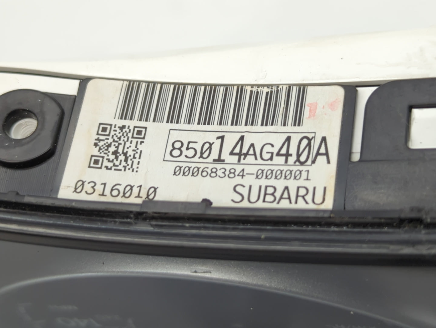 2007 Subaru Legacy Instrument Cluster Speedometer Gauges P/N:85014AG40A 85014AG39A Fits OEM Used Auto Parts - Oemusedautopar