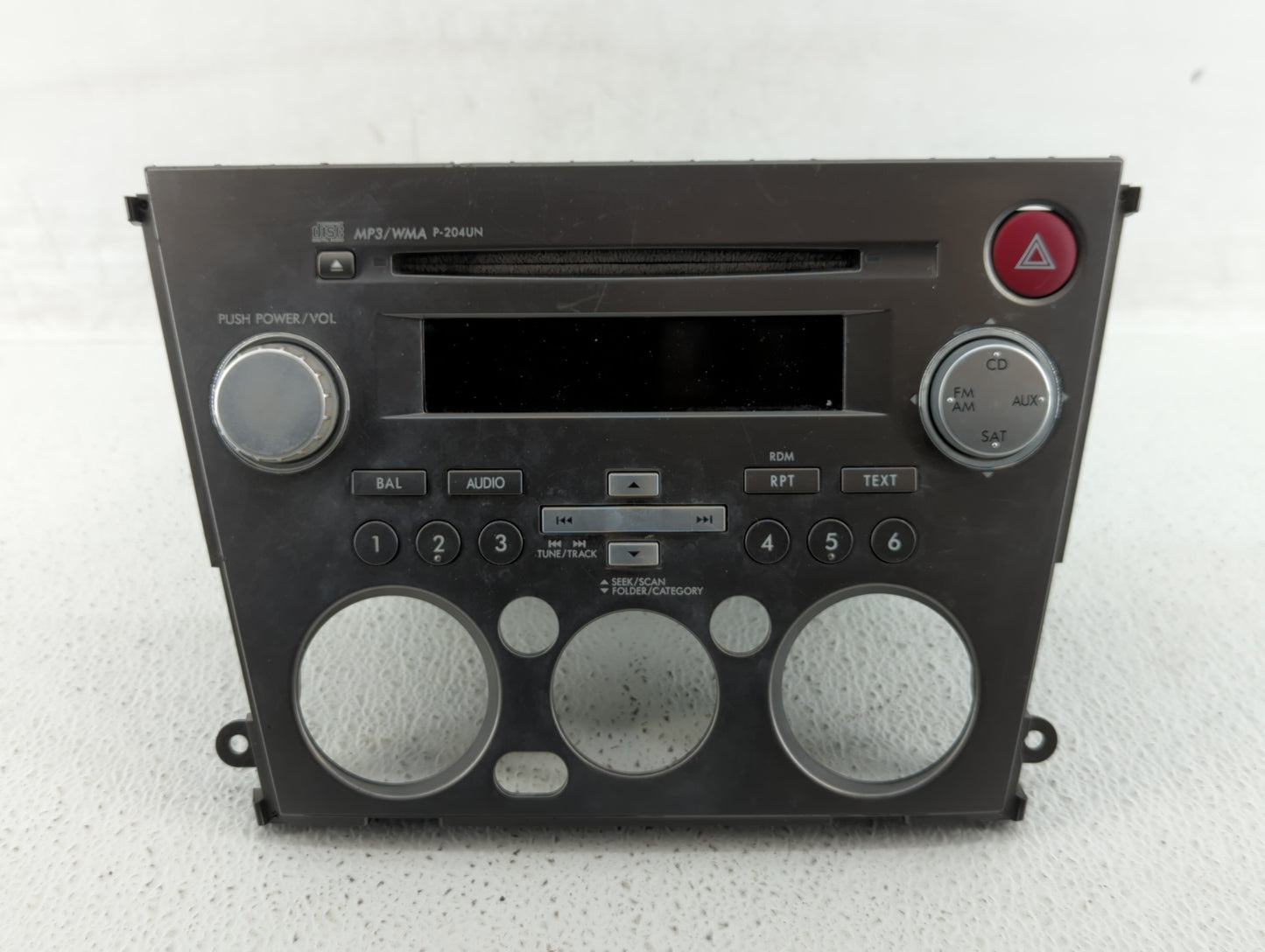 2007-2009 Subaru Legacy Am Fm Cd Player Radio Receiver - Oemusedautoparts1.com