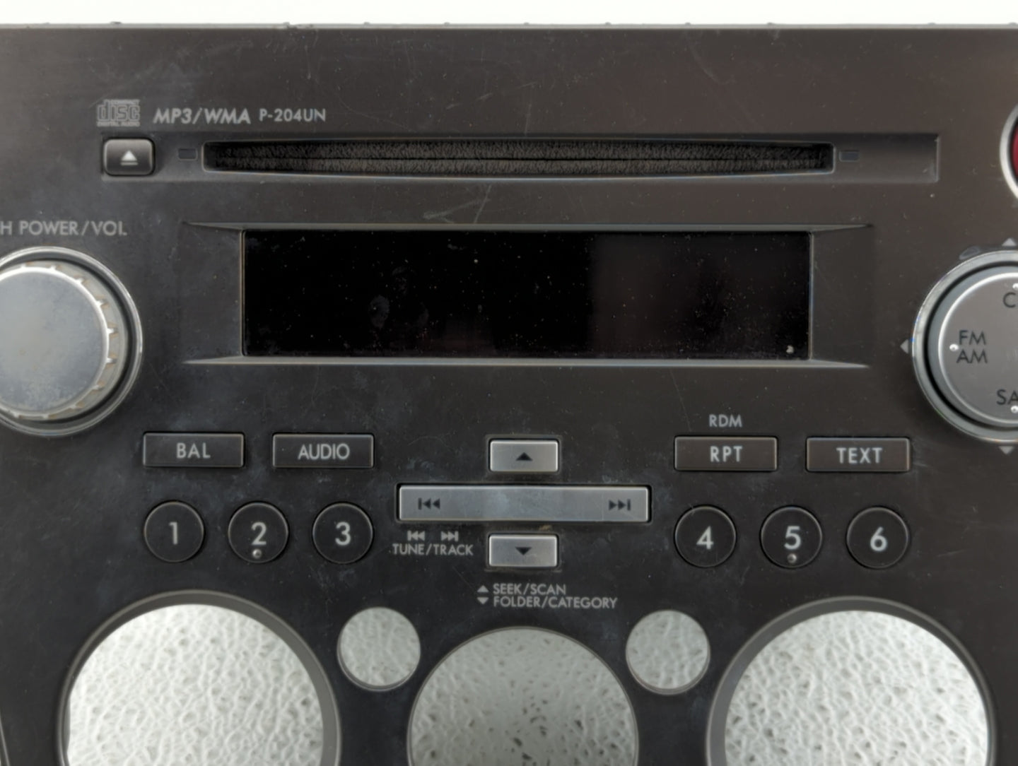 2007-2009 Subaru Legacy Am Fm Cd Player Radio Receiver - Oemusedautoparts1.com