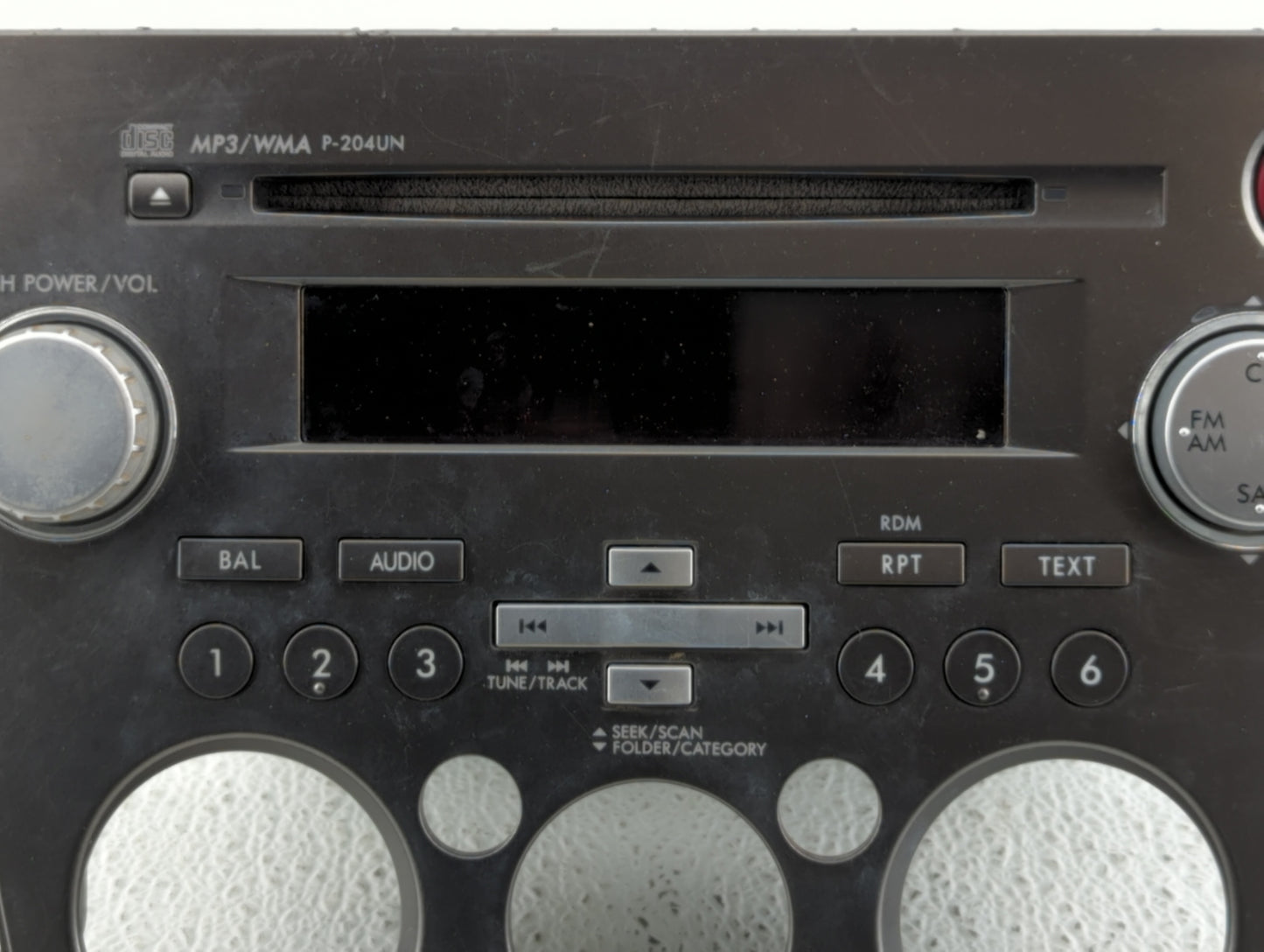 2007-2009 Subaru Legacy Am Fm Cd Player Radio Receiver - Oemusedautoparts1.com
