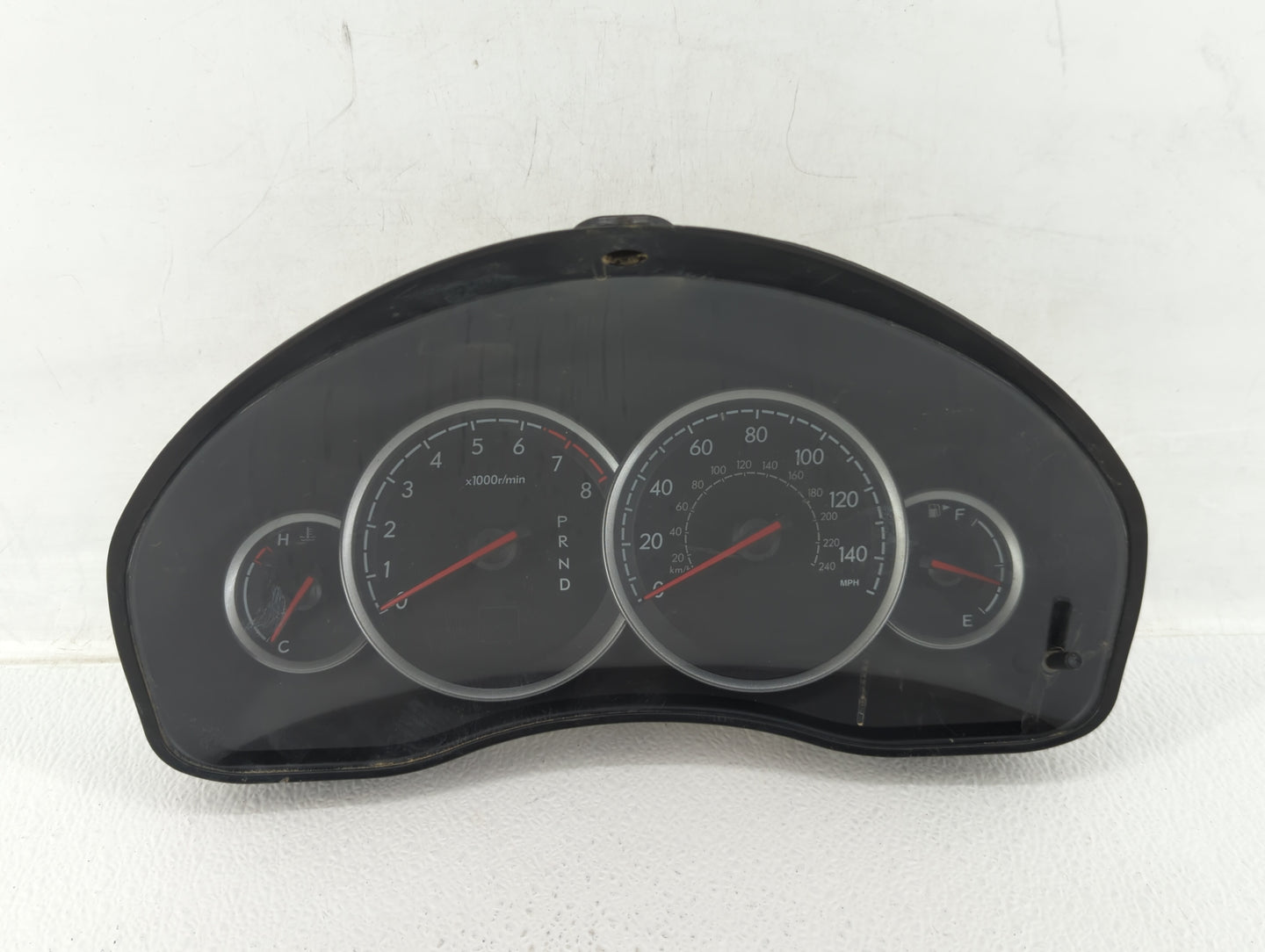 2007 Subaru Legacy Instrument Cluster Speedometer Gauges P/N:85014AG40A 85014AG39A Fits OEM Used Auto Parts - Oemusedautopar