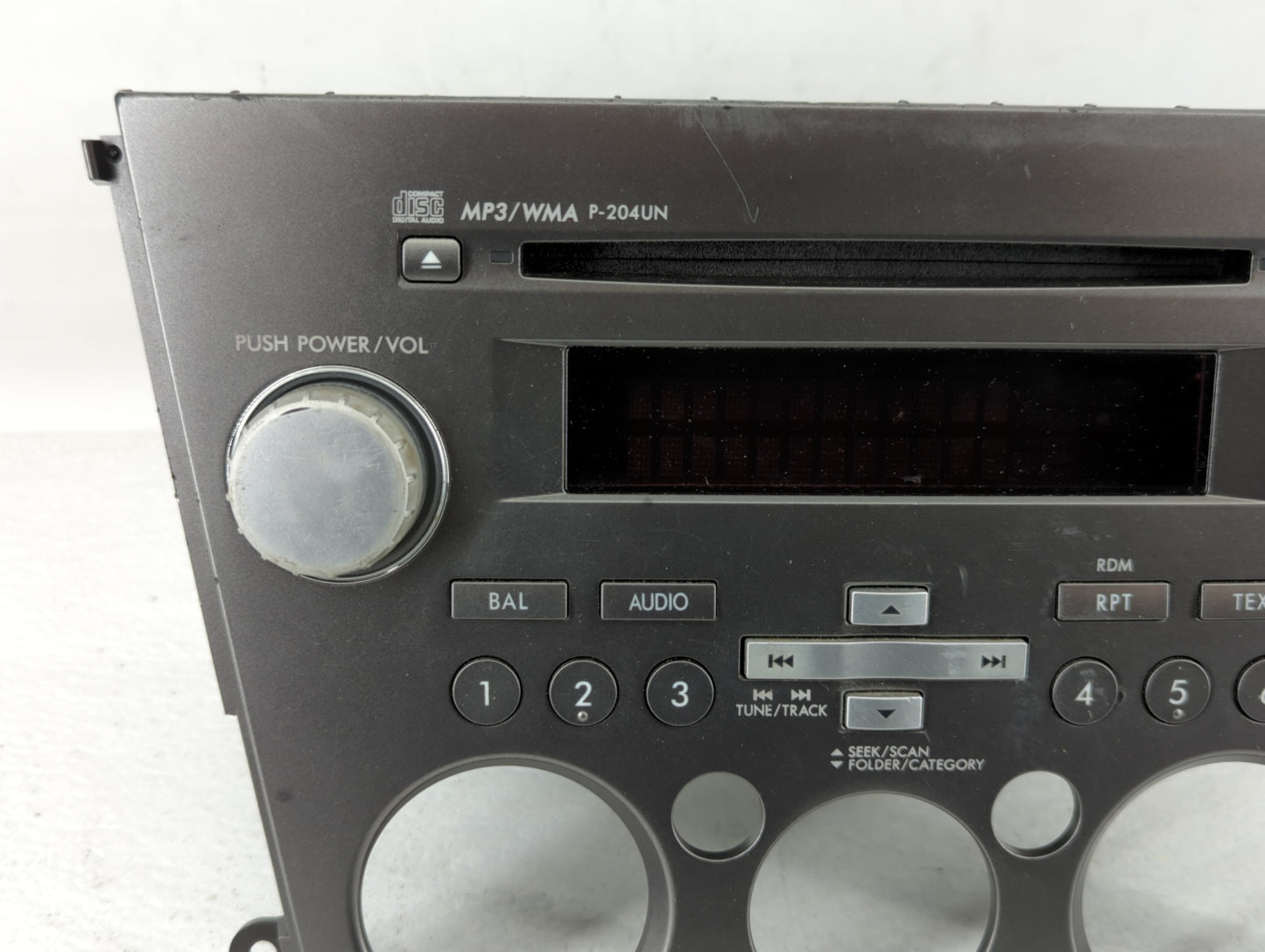 2007-2009 Subaru Legacy Am Fm Cd Player Radio Receiver - Oemusedautoparts1.com