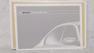 2007 Subaru Legacy Owners Manual Book Guide OEM Used Auto Parts