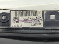 2007 Subaru Legacy Instrument Cluster Speedometer Gauges P/N:85014AG40A Fits OEM Used Auto Parts - Oemusedautoparts1.com