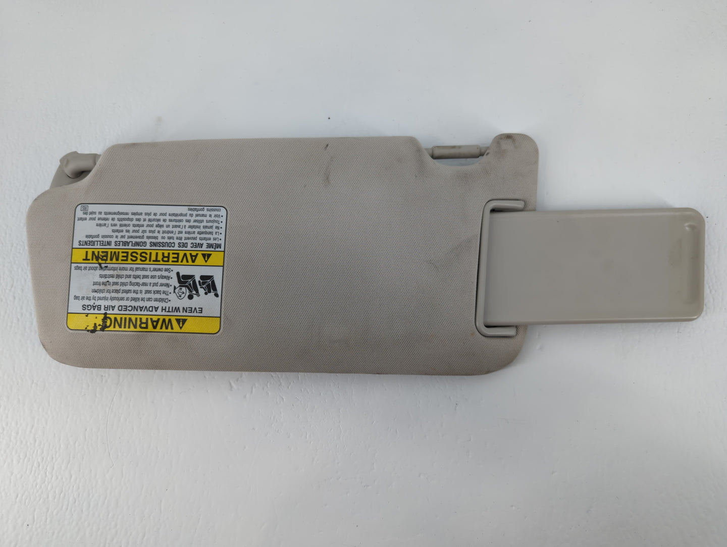 2010-2014 Subaru Legacy Sun Visor Shade Replacement Passenger Right Mirror Fits Fits 2010 2011 2012 2013 2014 OEM Used Auto 
