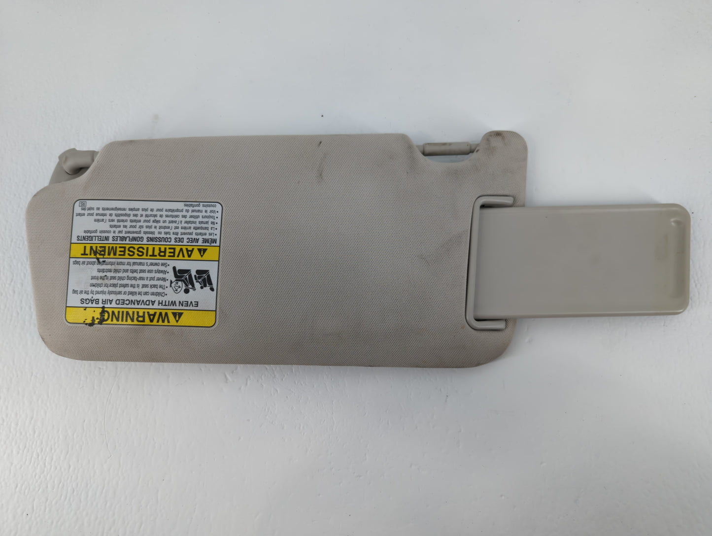 2010-2014 Subaru Legacy Sun Visor Shade Replacement Passenger Right Mirror Fits Fits 2010 2011 2012 2013 2014 OEM Used Auto 
