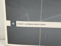 2007 Subaru Legacy Owners Manual Book Guide P/N:A2440BE-C OEM Used Auto Parts - Oemusedautoparts1.com