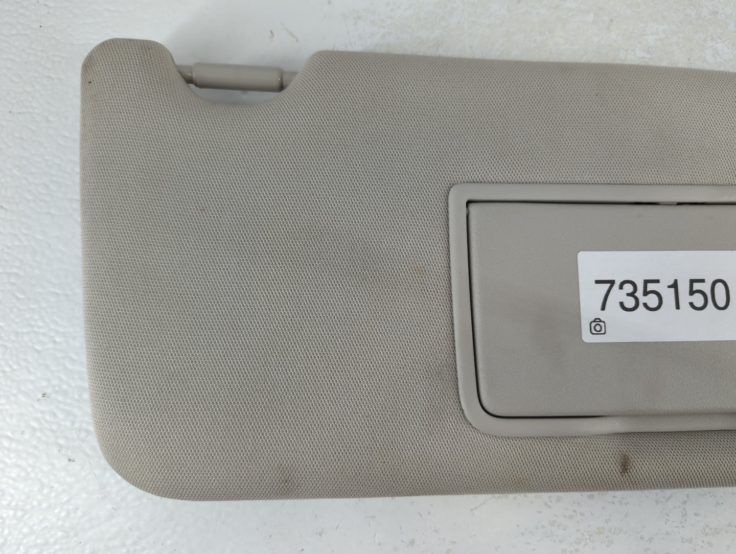 2010-2014 Subaru Legacy Sun Visor Shade Replacement Passenger Right Mirror Fits Fits 2010 2011 2012 2013 2014 OEM Used Auto 