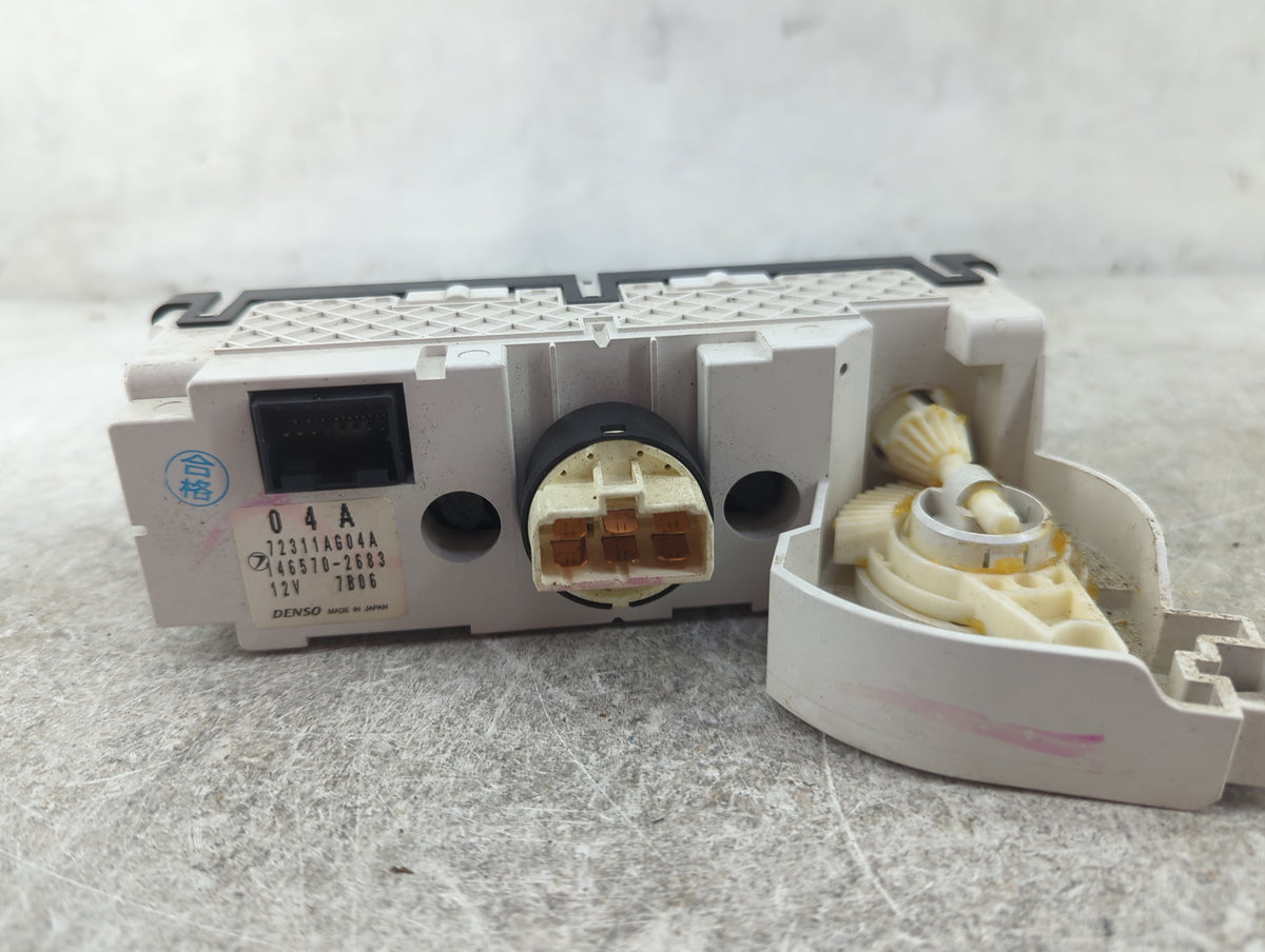 2007 Subaru Legacy Climate Control Module Temperature AC/Heater Replacement P/N:72311AG04A 146570-2683 Fits OEM Used Auto Pa