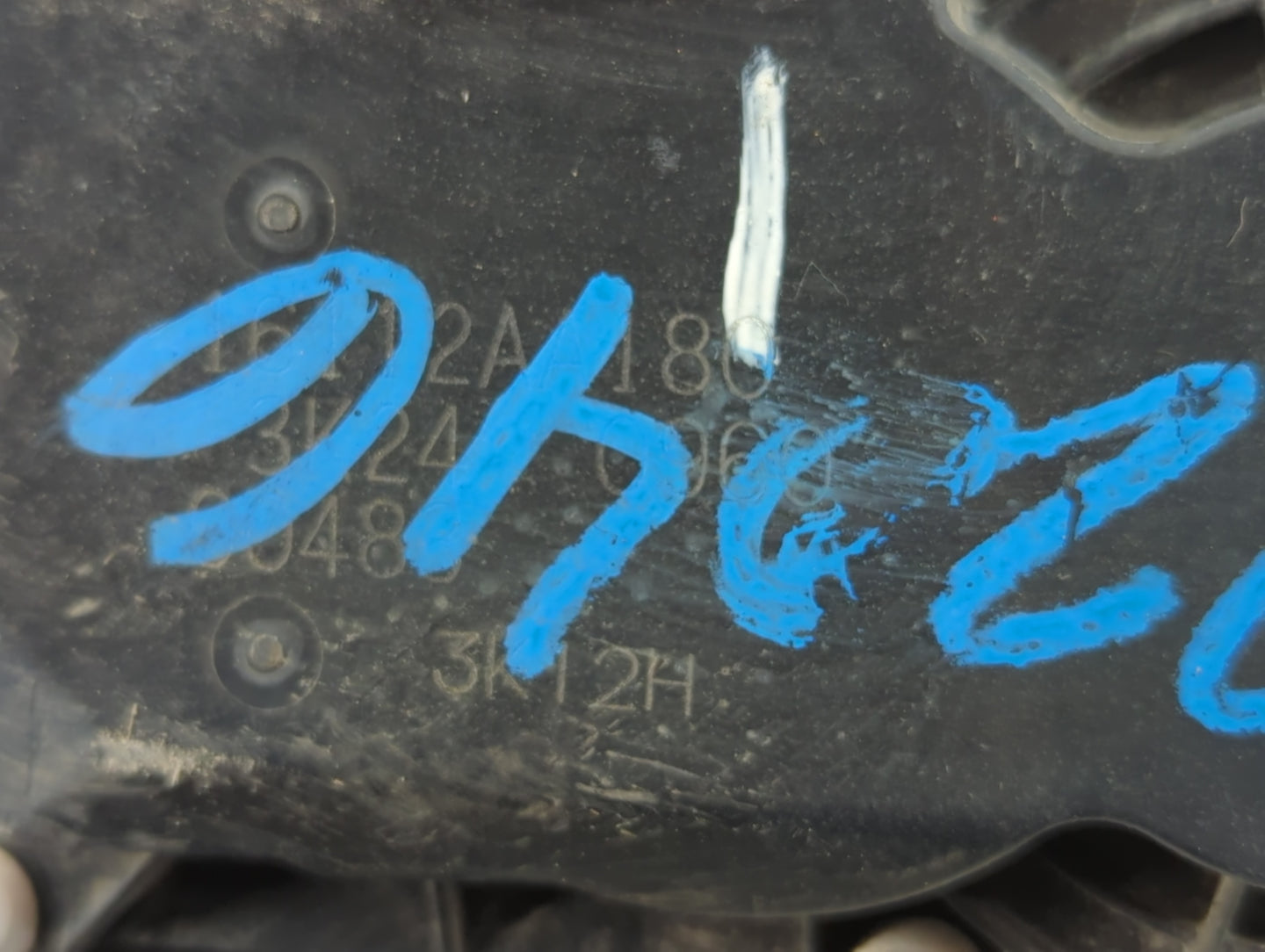 2007 Subaru Outback Throttle Body P/N:16112A1180 Fits Fits 2006 2008 2009 2010 OEM Used Auto Parts - Oemusedautoparts1.com