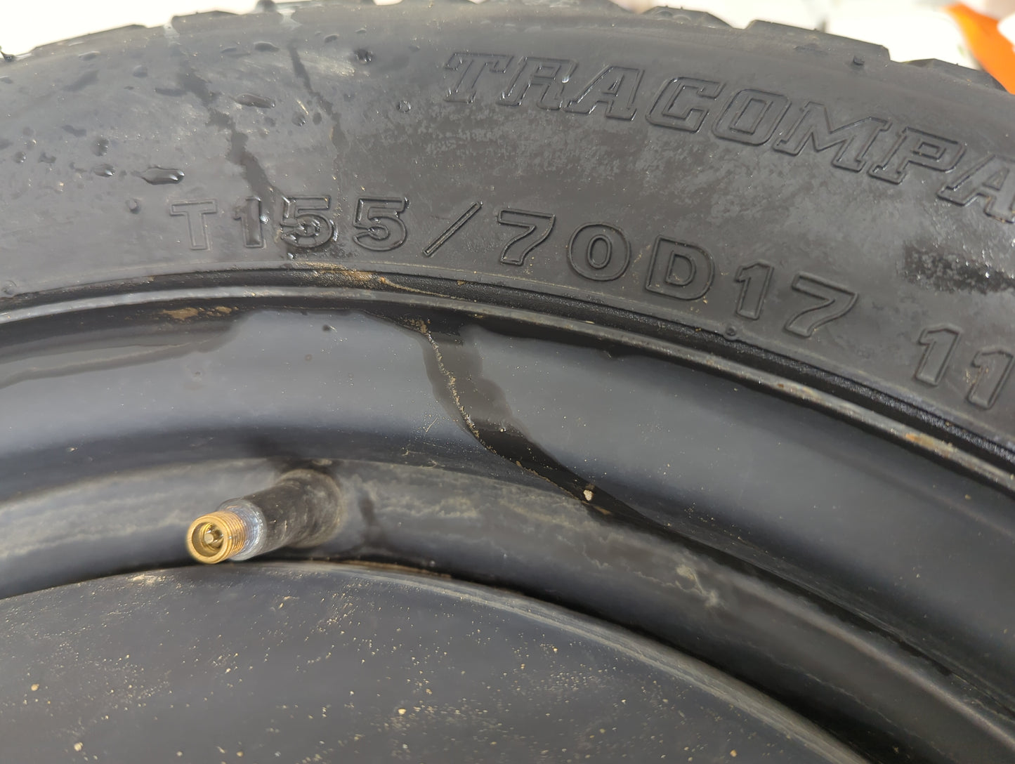 2007 Subaru Outback Spare Donut Tire Wheel Rim Oem - Oemusedautoparts1.com