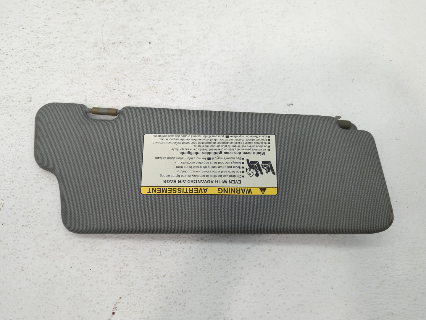 2004-2008 Suzuki Forenza Sun Visor Shade Replacement Passenger Right Mirror Fits Fits 2004 2005 2006 2007 2008 OEM Used Auto