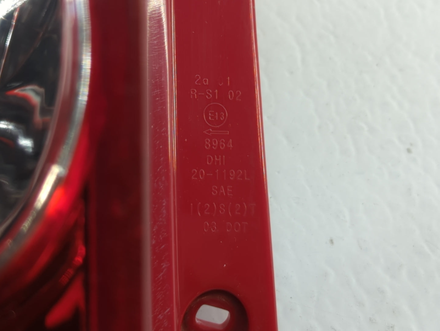 2005-2008 Suzuki Reno Tail Light Assembly Driver Left OEM Fits Fits 2005 2006 2007 2008 OEM Used Auto Parts - Oemusedautopar