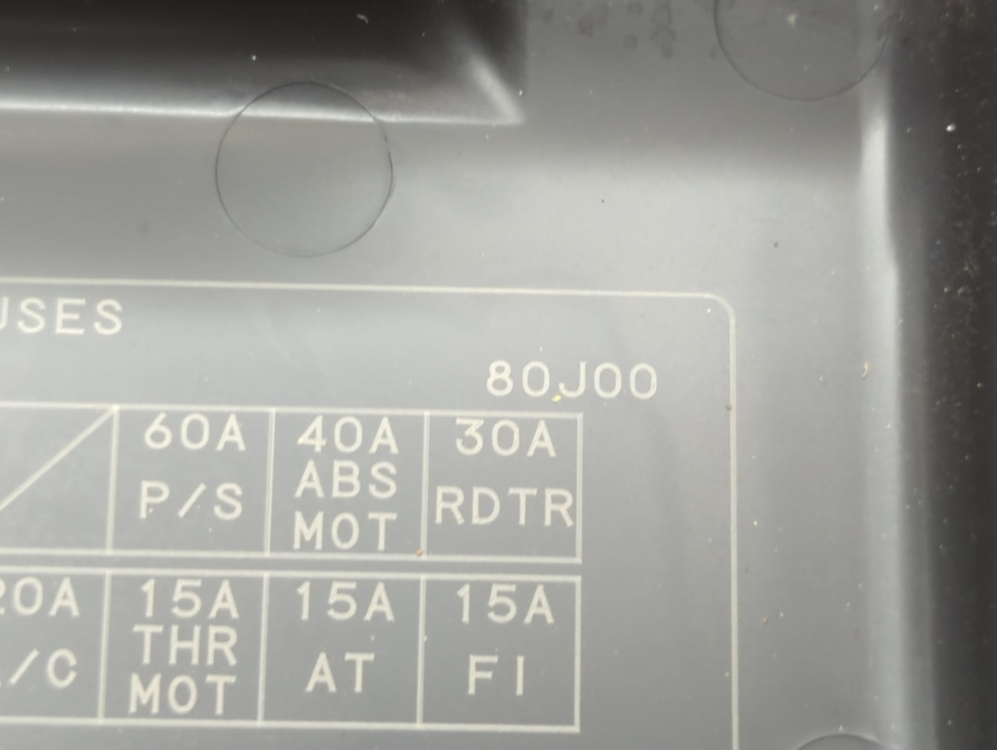 2007-2009 Suzuki Sx4 Fusebox Fuse Box Panel Relay Module Fits Fits 2007 2008 2009 OEM Used Auto Parts - Oemusedautoparts1.co