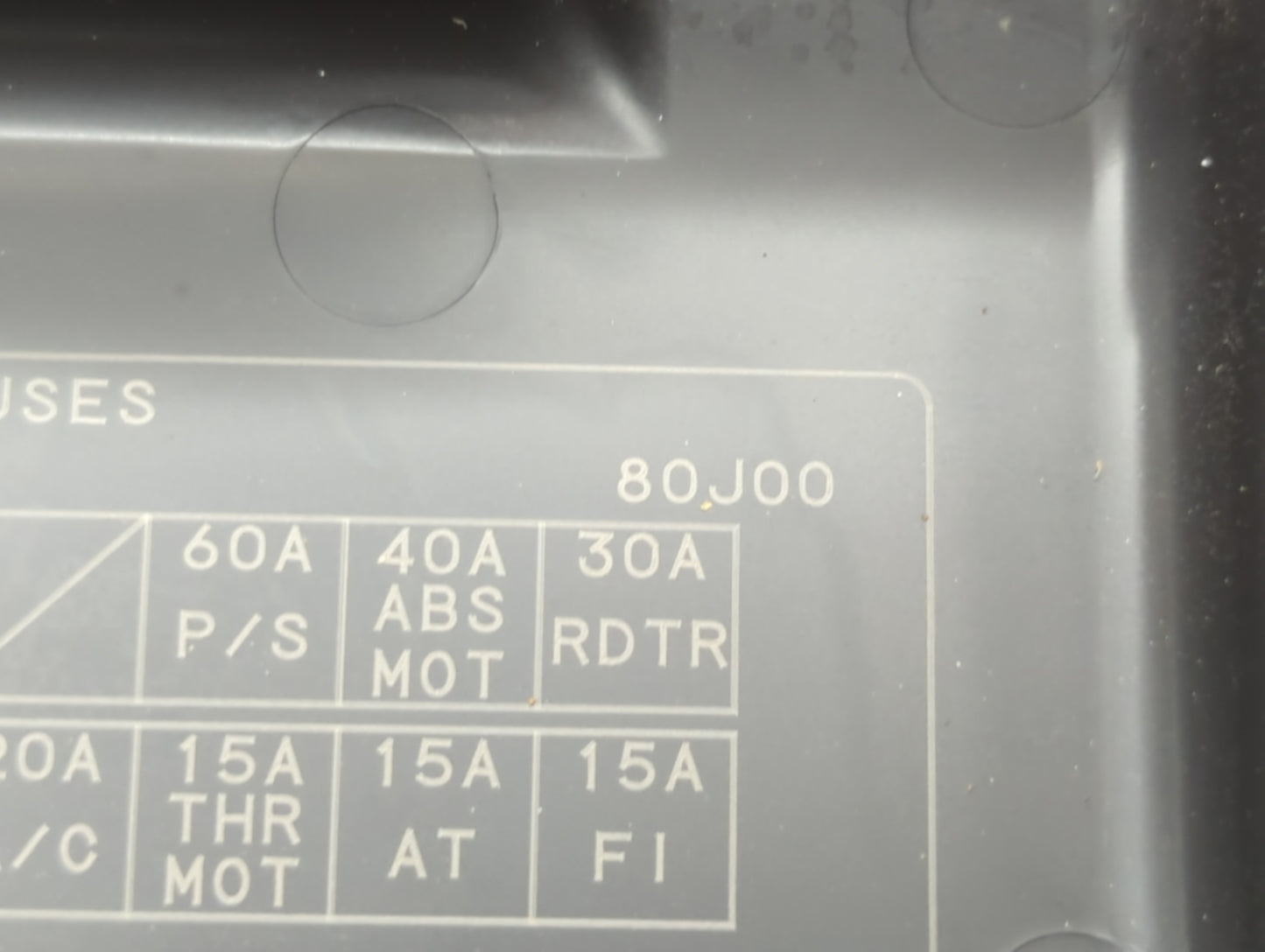 2007-2009 Suzuki Sx4 Fusebox Fuse Box Panel Relay Module Fits Fits 2007 2008 2009 OEM Used Auto Parts - Oemusedautoparts1.co