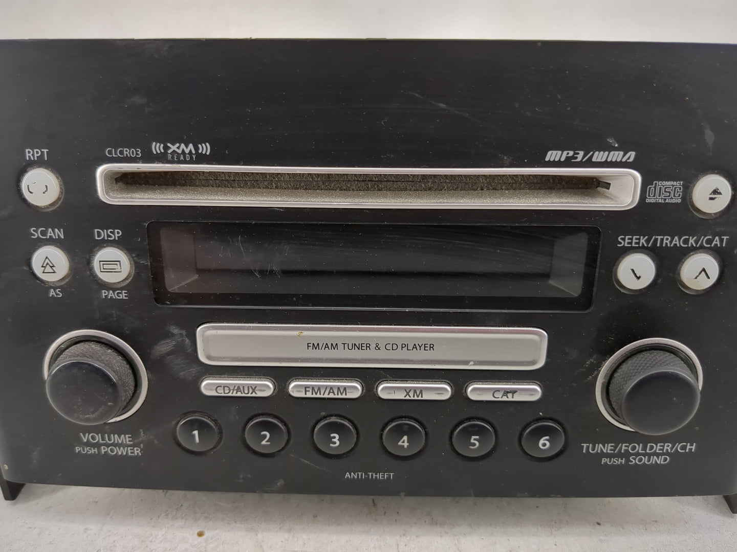 2007 Suzuki Vitara Radio AM FM Cd Player Receiver Replacement P/N:PS-2993D-A 39101-65JL0 Fits OEM Used Auto Parts - Oemuseda