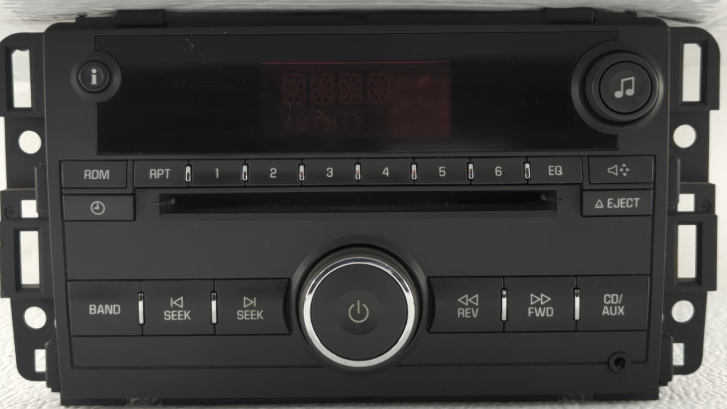 2007-2009 Suzuki Xl-7 Radio AM FM Cd Player Receiver Replacement P/N:15945861 15211251, 25956999 Fits Fits 2007 2008 2009 OE