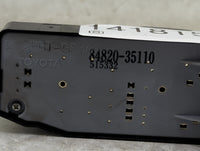 2006-2009 Toyota 4runner Master Power Window Switch Replacement Driver Side Left P/N:84820-35110 Fits Fits 2006 2007 2008 20