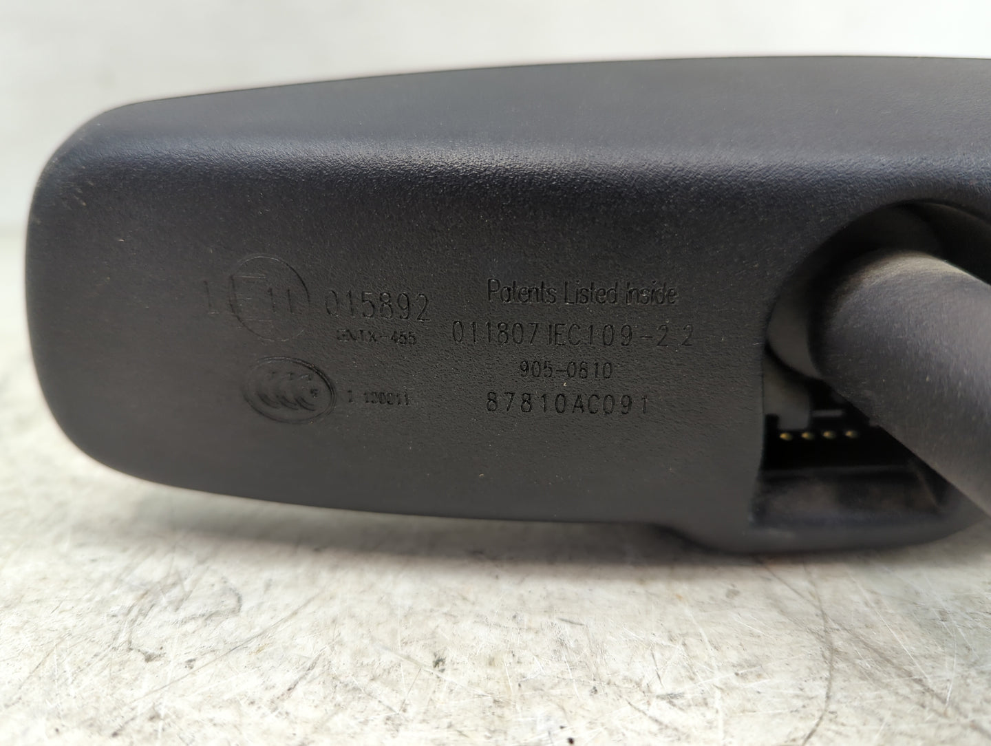 2003-2009 Toyota 4runner Interior Rear View Mirror Replacement OEM P/N:015892 011807IEC109-2.2 Fits OEM Used Auto Parts - Oe