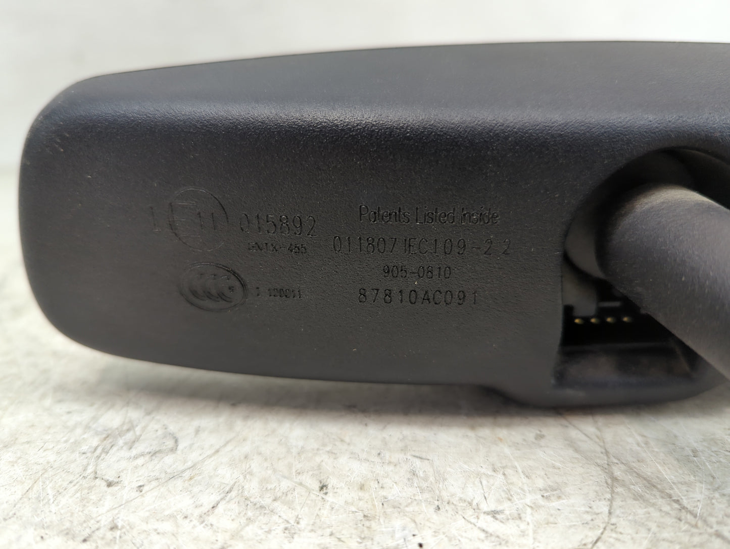 2003-2009 Toyota 4runner Interior Rear View Mirror Replacement OEM P/N:015892 011807IEC109-2.2 Fits OEM Used Auto Parts - Oe