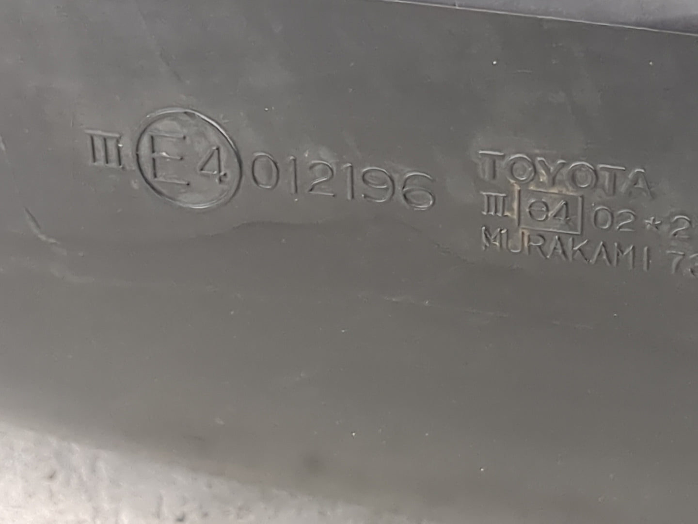 2003-2009 Toyota 4runner Driver Side View Mirror - Left Door Mirror OEM Used - Oemusedautoparts1.com