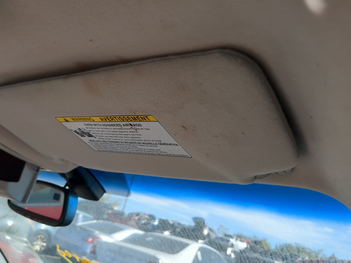 2005-2012 Toyota Avalon Sun Visor Shade Replacement Passenger Right Mirror Fits Fits 2005 2006 2007 2008 2009 2010 2011 2012