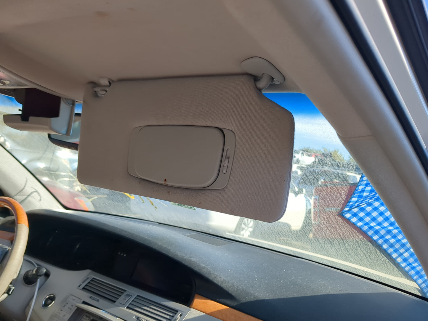 2005-2012 Toyota Avalon Sun Visor Shade Replacement Passenger Right Mirror Fits Fits 2005 2006 2007 2008 2009 2010 2011 2012