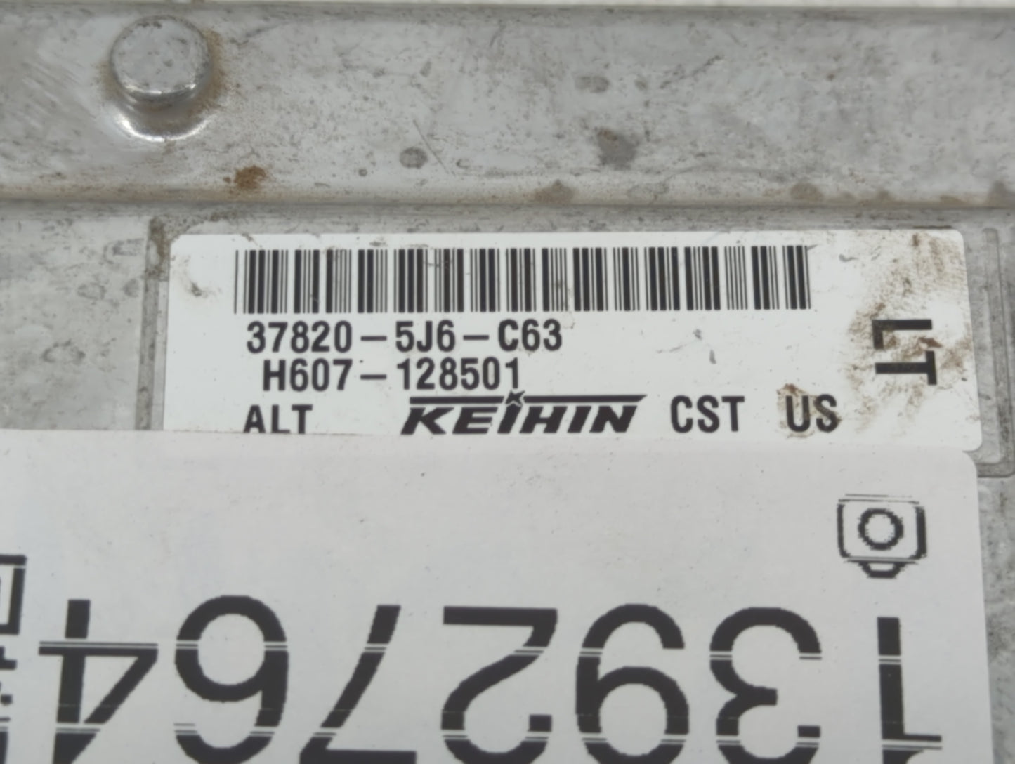2007 Toyota Avalon PCM Engine Control Computer ECU ECM PCU OEM P/N:H607-128501 37820-5J6-C63 Fits OEM Used Auto Parts - Oemu