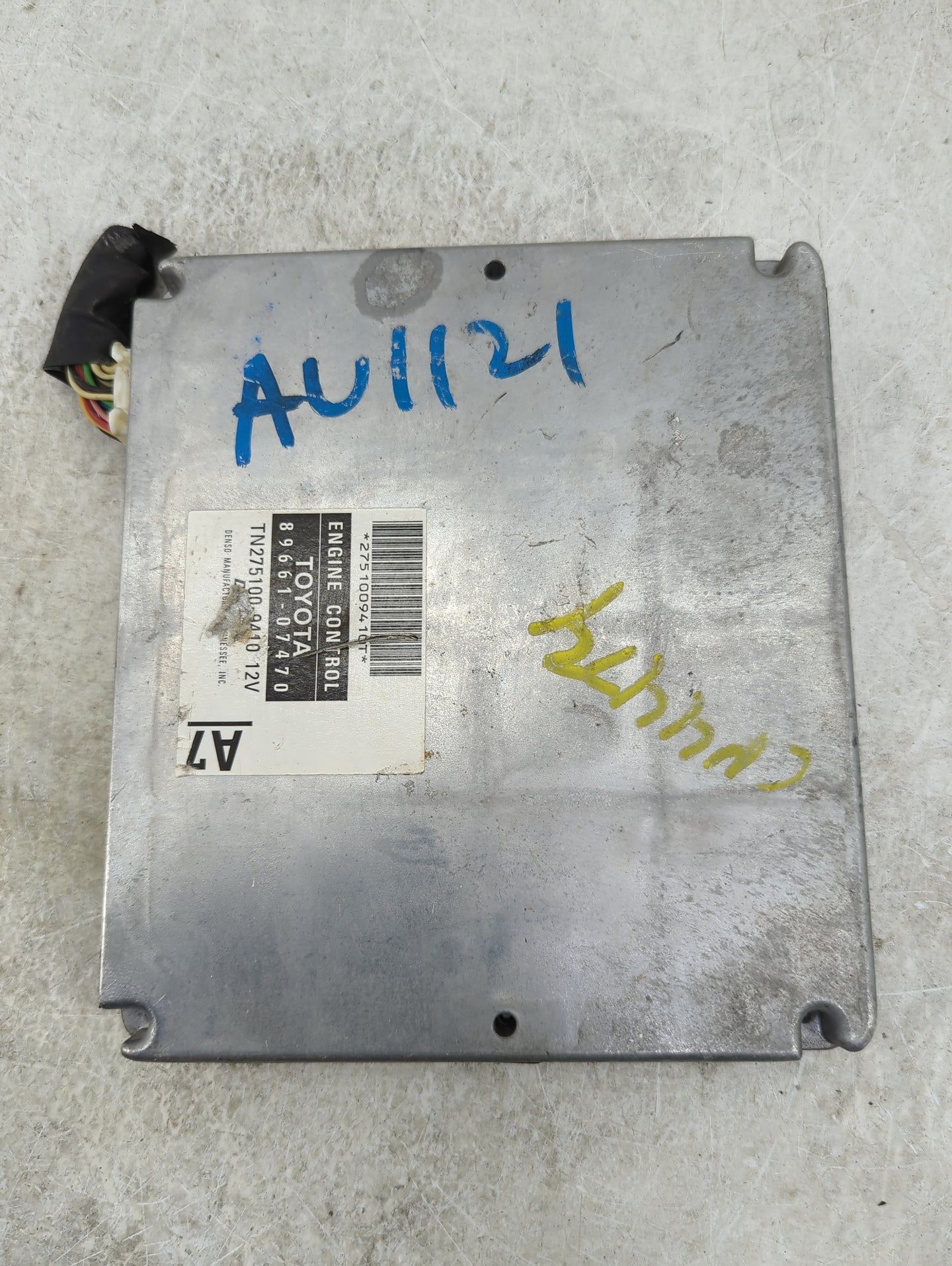 2007 Toyota Avalon PCM Engine Control Computer ECU ECM PCU OEM P/N:89661-07470 2751009410, TN2751009410 Fits OEM Used Auto P
