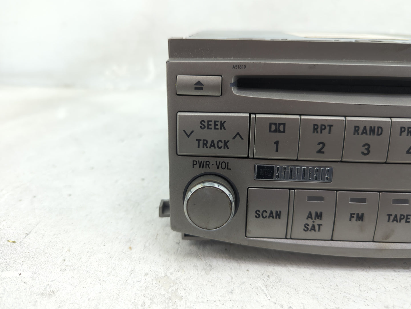 2005-2007 Toyota Avalon Radio AM FM Cd Player Receiver Replacement P/N:86120-AC150 Fits Fits 2005 2006 2007 OEM Used Auto Pa