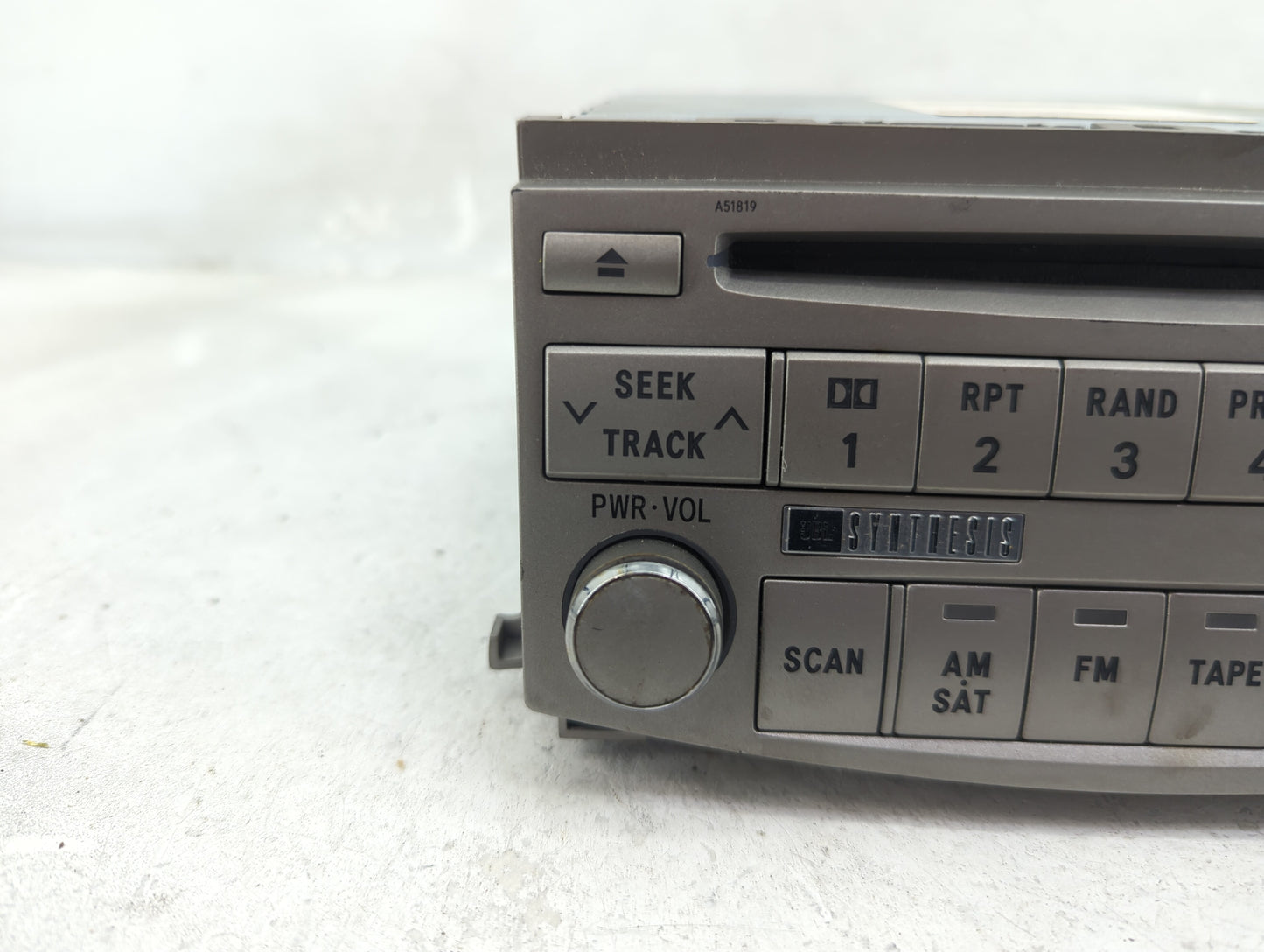 2005-2007 Toyota Avalon Radio AM FM Cd Player Receiver Replacement P/N:86120-AC150 Fits Fits 2005 2006 2007 OEM Used Auto Pa