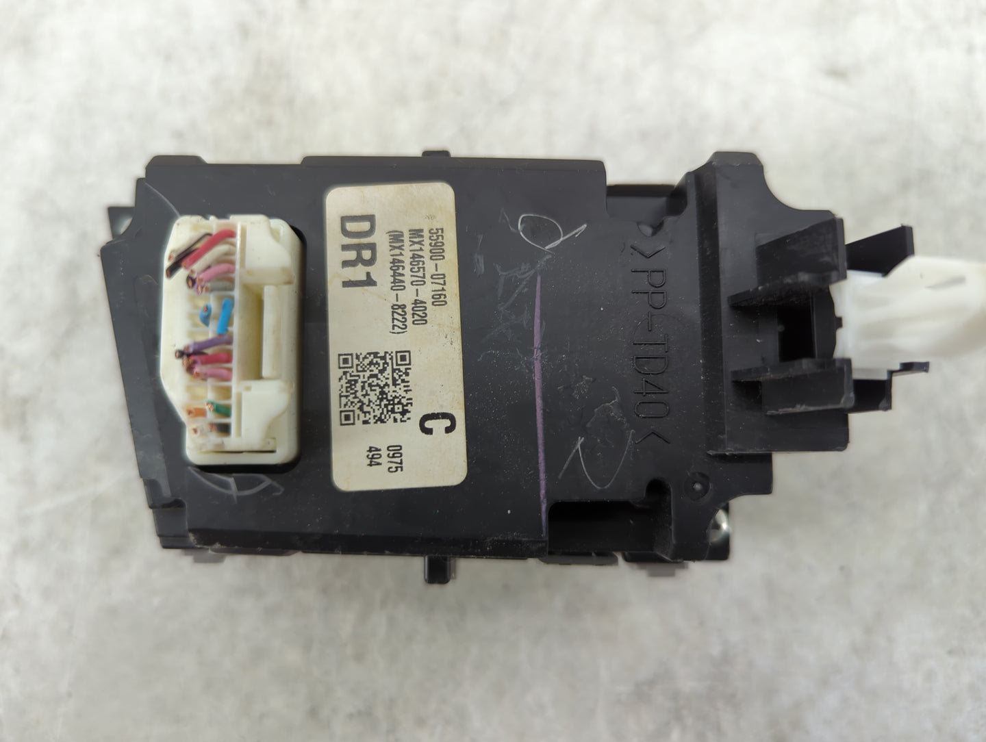 2005-2010 Toyota Avalon Climate Control Module Temperature AC/Heater Replacement P/N:55900-07160 MX146570-4020 Fits OEM Used