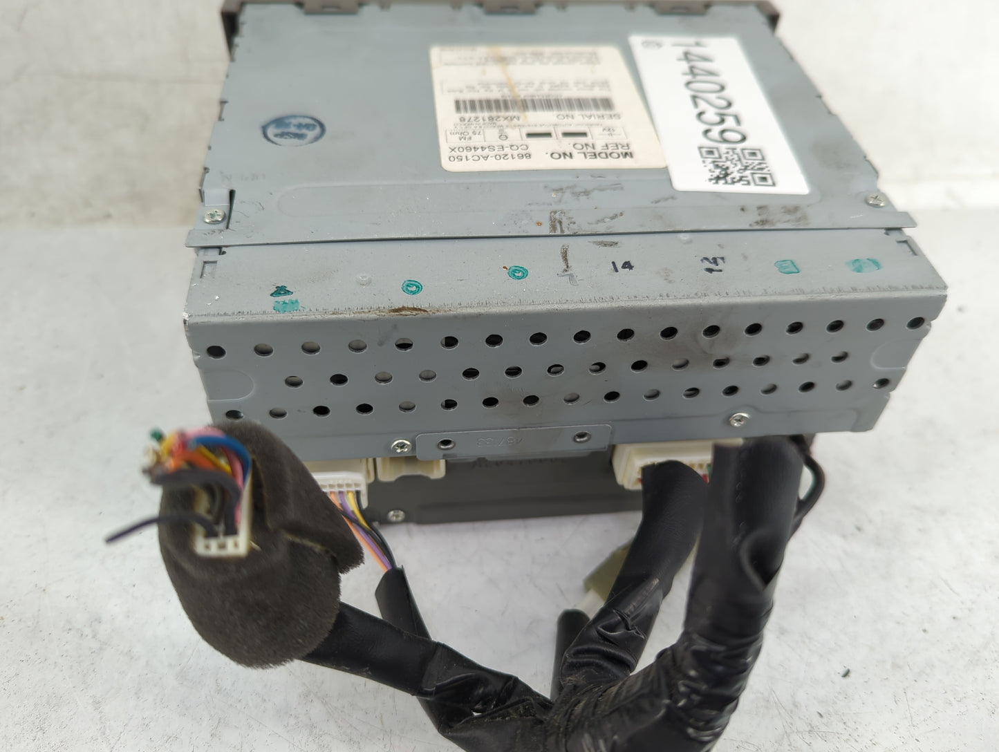 2005-2007 Toyota Avalon Radio AM FM Cd Player Receiver Replacement P/N:86120-AC150 Fits Fits 2005 2006 2007 OEM Used Auto Pa