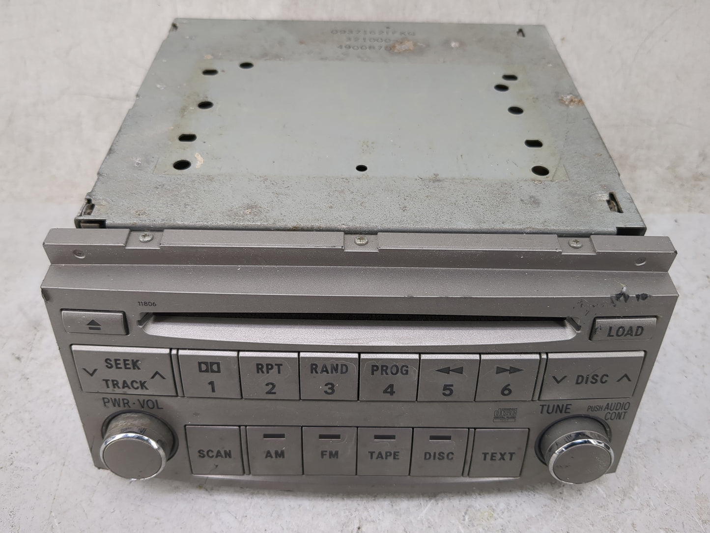 2005-2007 Toyota Avalon Radio AM FM Cd Player Receiver Replacement P/N:0937162IFKQ 321000-4900B70 Fits Fits 2005 2006 2007 O