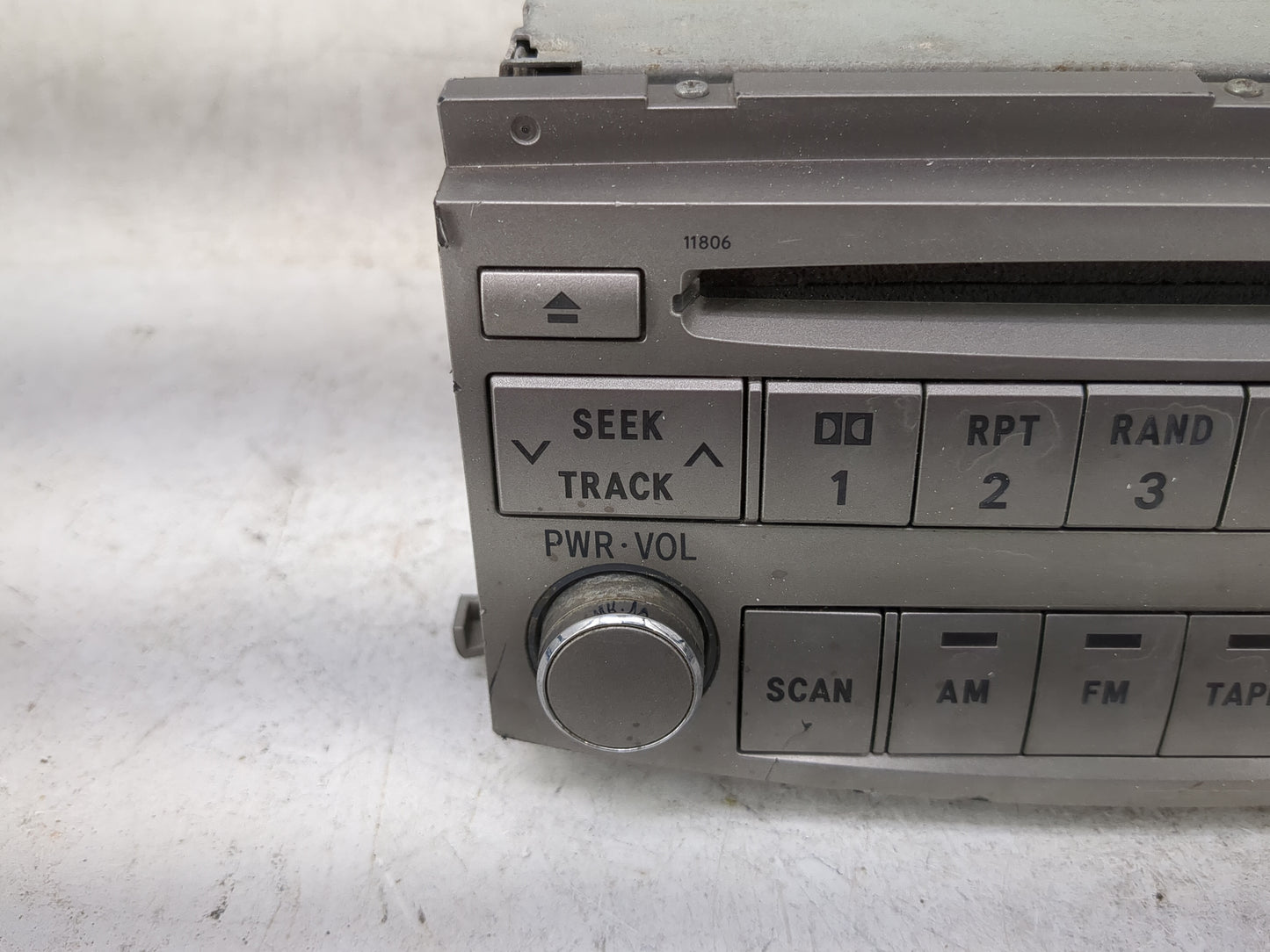 2005-2007 Toyota Avalon Radio AM FM Cd Player Receiver Replacement P/N:0937162IFKQ 321000-4900B70 Fits Fits 2005 2006 2007 O