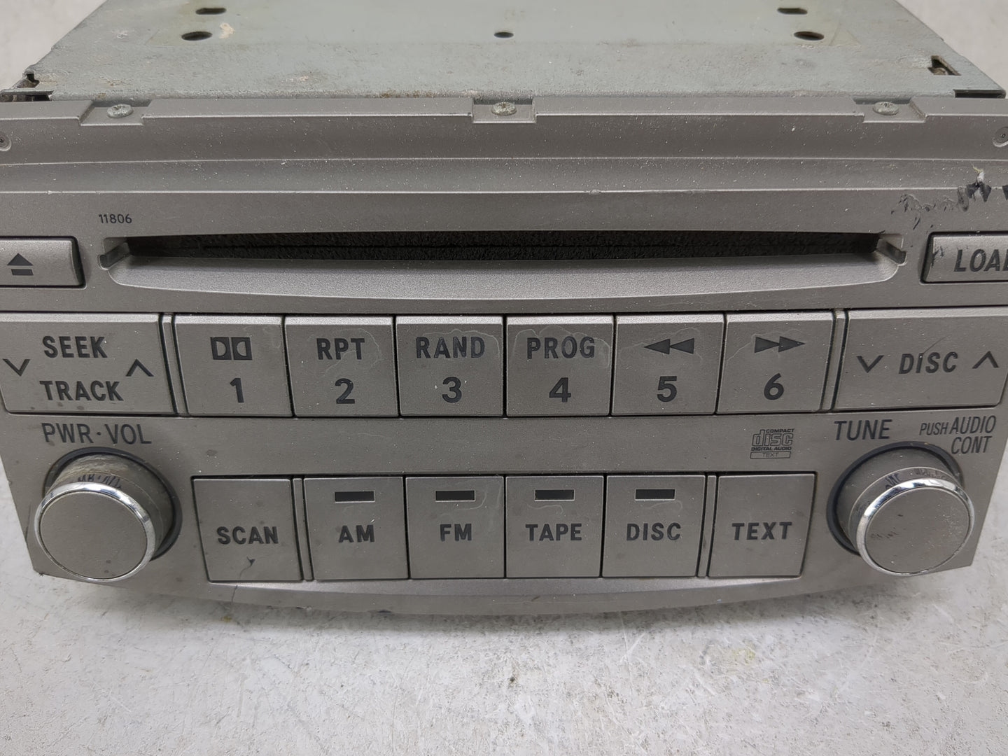 2005-2007 Toyota Avalon Radio AM FM Cd Player Receiver Replacement P/N:0937162IFKQ 321000-4900B70 Fits Fits 2005 2006 2007 O