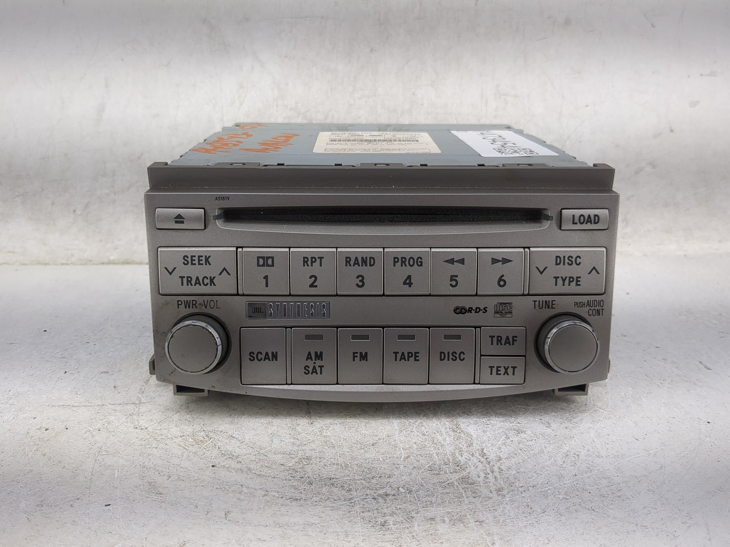 2005-2007 Toyota Avalon Radio AM FM Cd Player Receiver Replacement P/N:86120-AC150 CQ-ES4460X Fits Fits 2005 2006 2007 OEM U