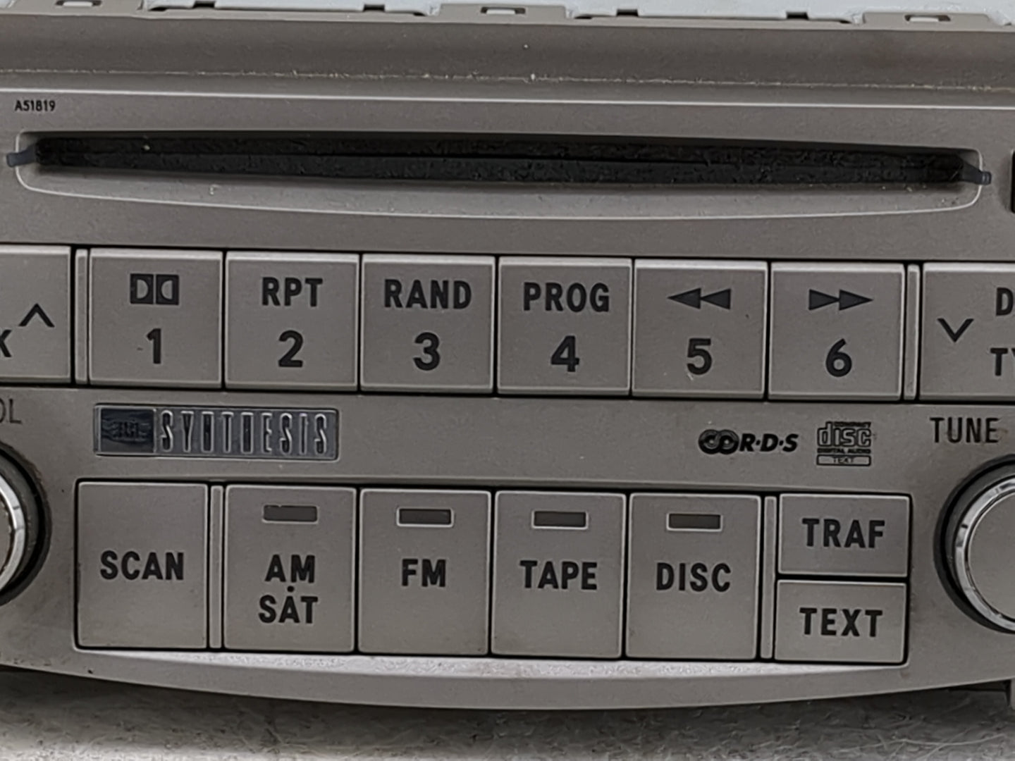 2005-2007 Toyota Avalon Radio AM FM Cd Player Receiver Replacement P/N:86120-AC150 CQ-ES4460X Fits Fits 2005 2006 2007 OEM U